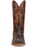 Image #4 - Dan Post Men's Bay Apache Exotic Python Western Boots - Round Toe, Brown, hi-res