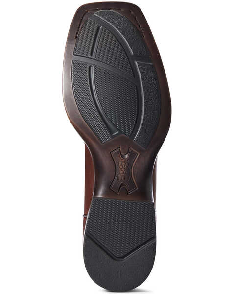 Image #5 - Ariat Men's Valor Western Performance Boots - Broad Square Toe, Brown, hi-res