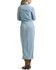 Image #2 - Wrangler Women's Light Wash Long Sleeve Cinched Waist Maxi Dress, Light Wash, hi-res