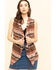 Image #1 - Rock & Roll Denim Women's Knit Stripe Vest , , hi-res