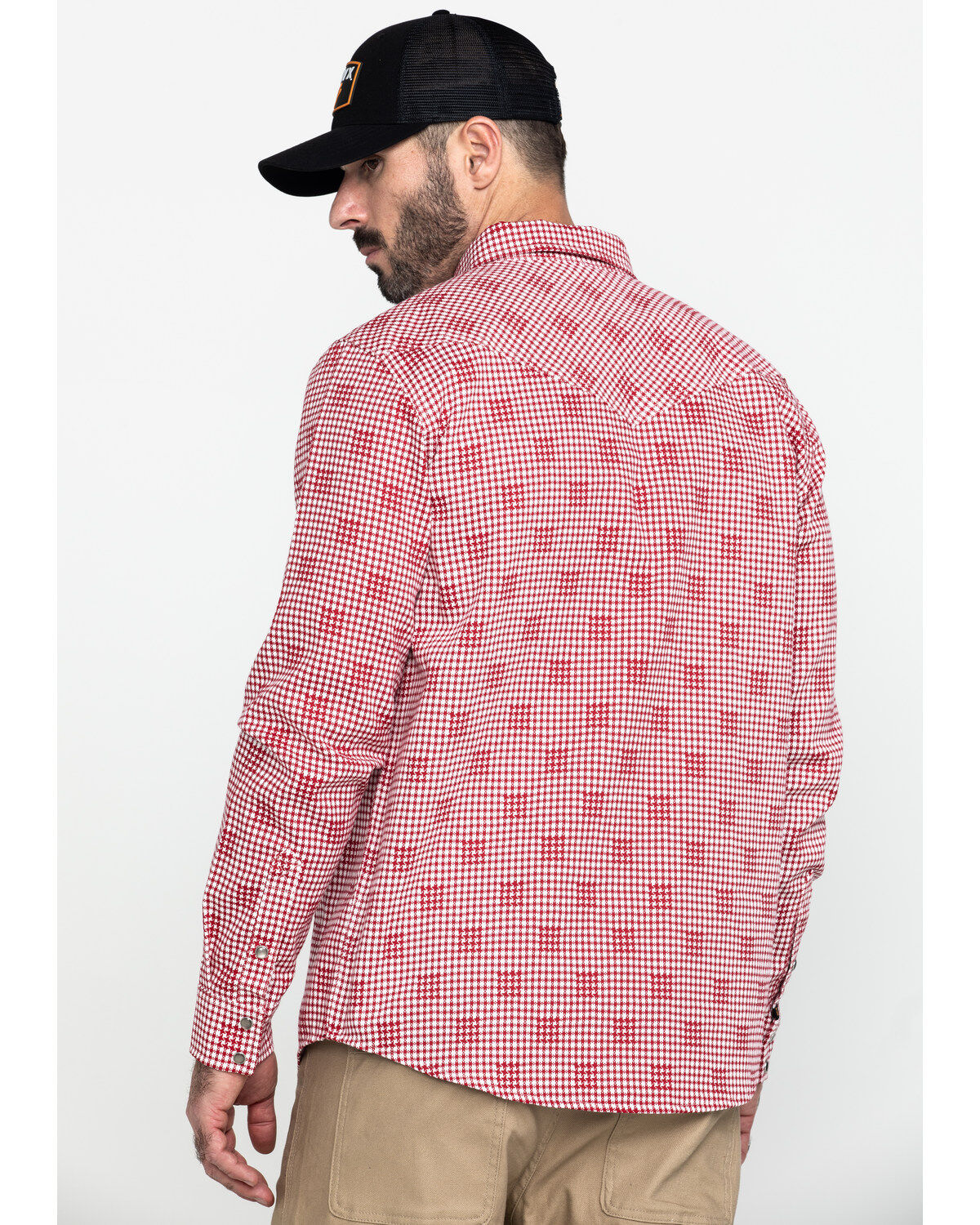 Image #2 - Cody James Men's FR Geo Print Long Sleeve Work Shirt - Tall, , hi-res