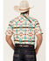 Image #4 - Rock & Roll Denim Men's Southwestern Print Short Sleeve Snap Stretch Western Shirt, , hi-res