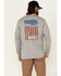 Image #4 - Ariat Men's FR Americana Graphic Crew Long Sleeve Work Shirt, , hi-res