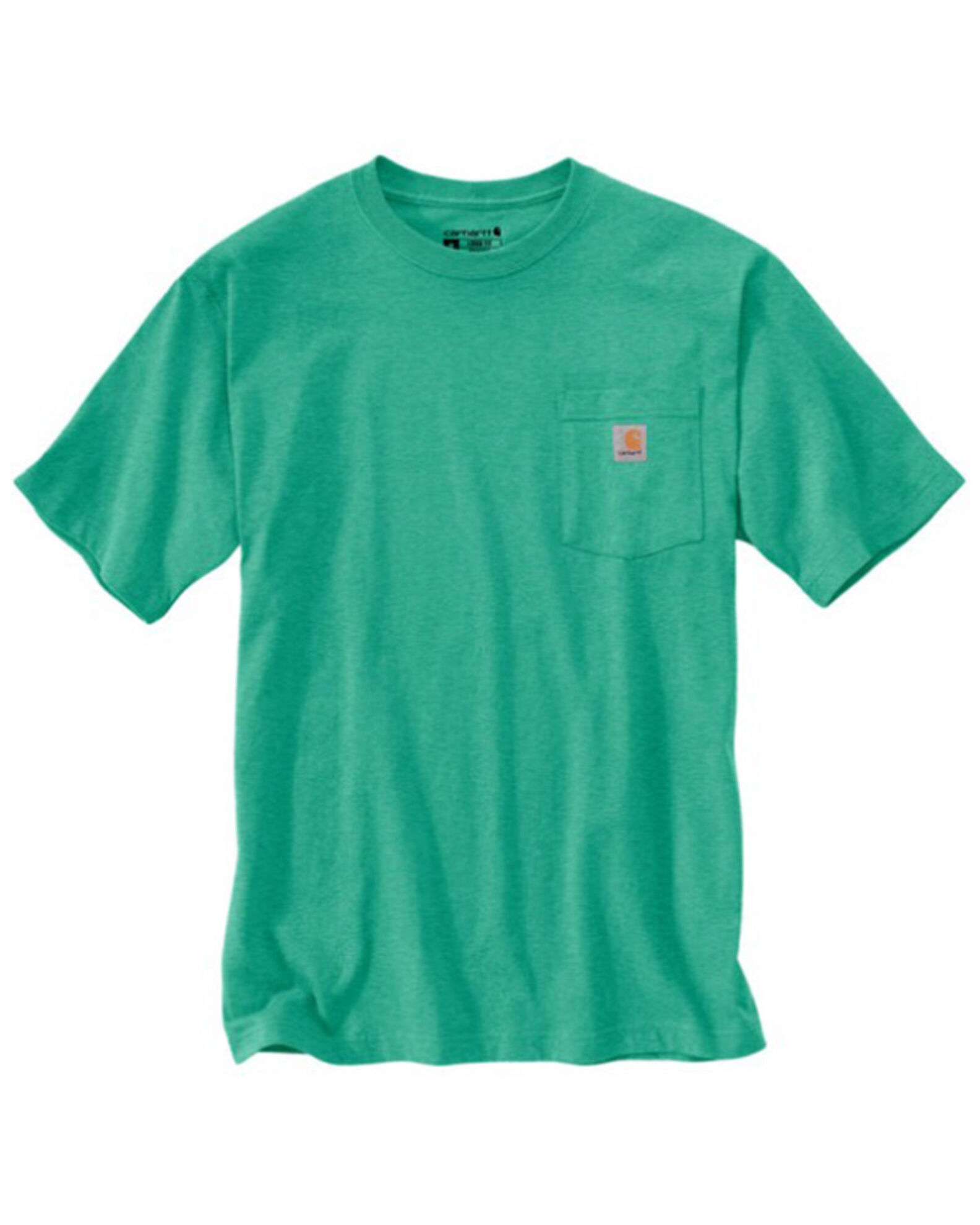 Carhartt Men's Loose Fit Heavyweight Logo Pocket Work T-Shirt - Tall