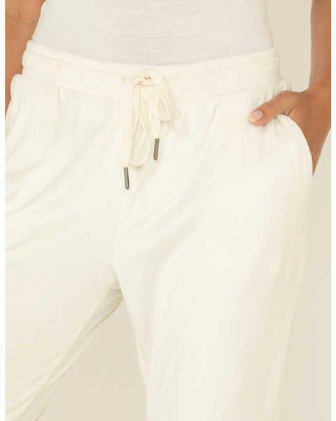 Z Supply Women's Velour Pants, White, hi-res