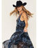 Free People Women's Julianna Abstract Print Maxi Dress, Navy, hi-res