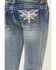 Shyanne Little Girls' Floral Dreamcatcher Bootcut Jeans , Blue, hi-res