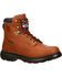 Georgia Boot Men's Farm and Ranch 6" Waterproof Boots, Briar, hi-res