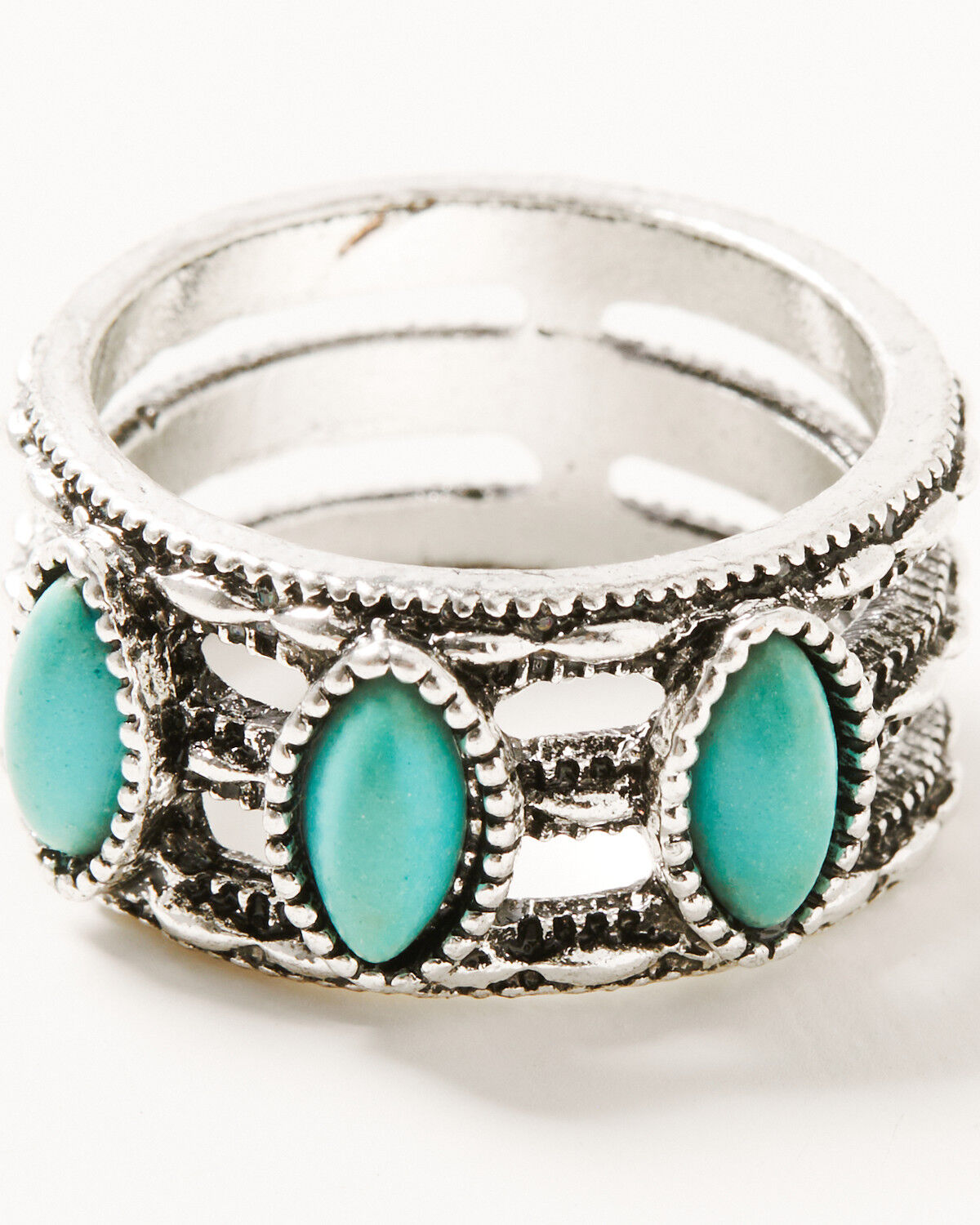 Image #2 - Shyanne Women's Stacked Ring Set - 3 Piece, Multi, hi-res