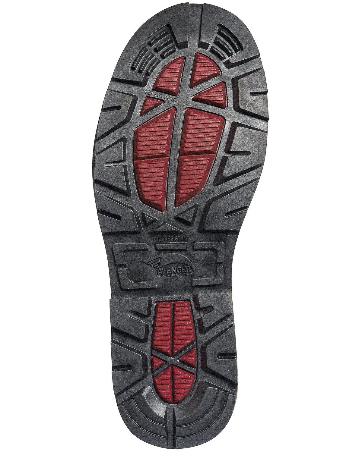Image #7 - Avenger Men's Hammer Waterproof Western Work Boots - Carbon Toe, Black, hi-res