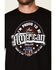 Image #3 - Brothers & Arms Men's Proud To Be American Graphic T-Shirt, Black, hi-res