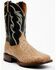 Dan Post Men's Hand Ostrich Quill Western Boots - Broad Square Toe, White, hi-res