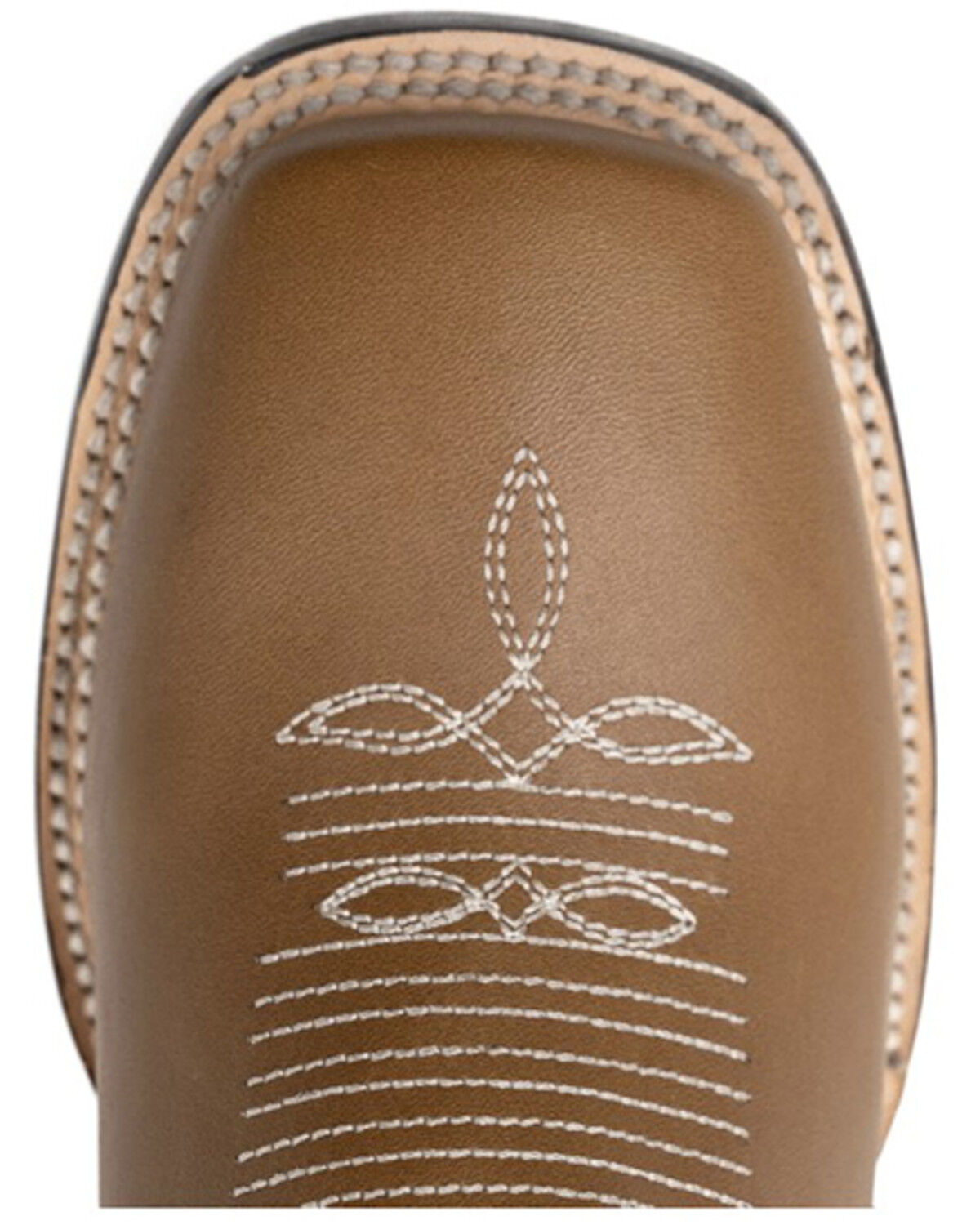 Image #6 - Ferrini Men's Clint Western Boots - Broad Square Toe, Honey, hi-res