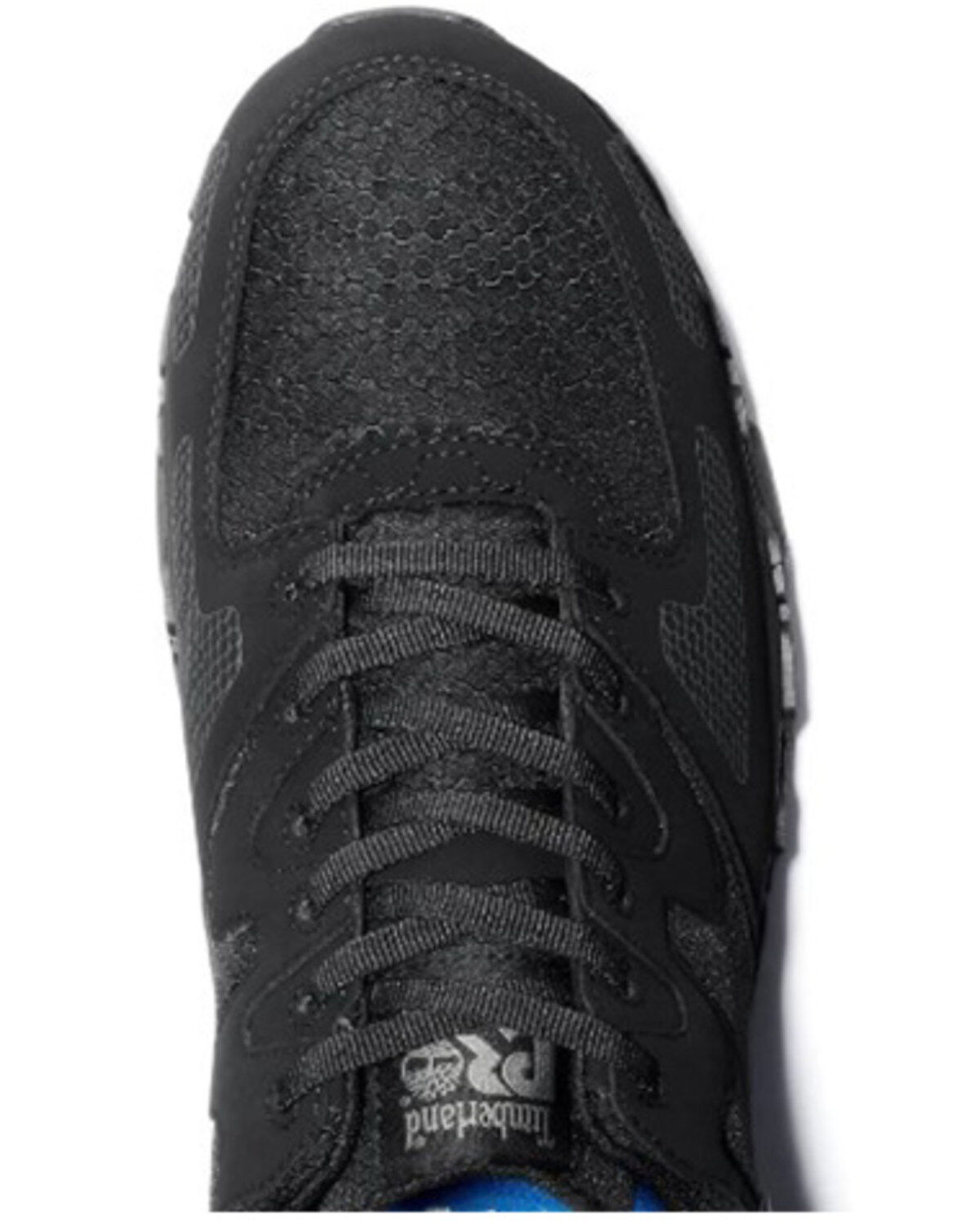 Image #3 - Timberland Men's Powertrain SD Work Shoes - Alloy Toe, Black, hi-res