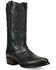 Image #1 - Dan Post Men's Rio Grande Tall Western Boots - Round Toe, Black, hi-res