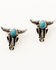 Shyanne Women's Dakota Longhorn 6-Piece Earrings Set, Silver, hi-res