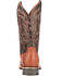 Lucchese Men's Rowdy Ostrich Skin Western Boots - Broad Square Toe, Cognac, hi-res