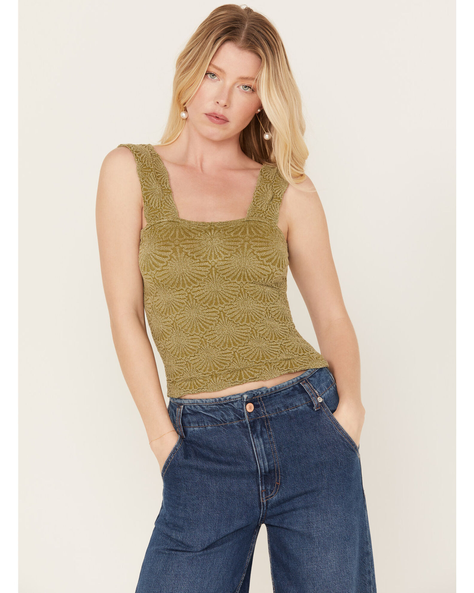 Free People Women's Floral Camisole Tank Top | Boot Barn