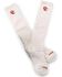 Dan Post Women's Cowgirl Certified Boot Socks (2-pack), White, hi-res