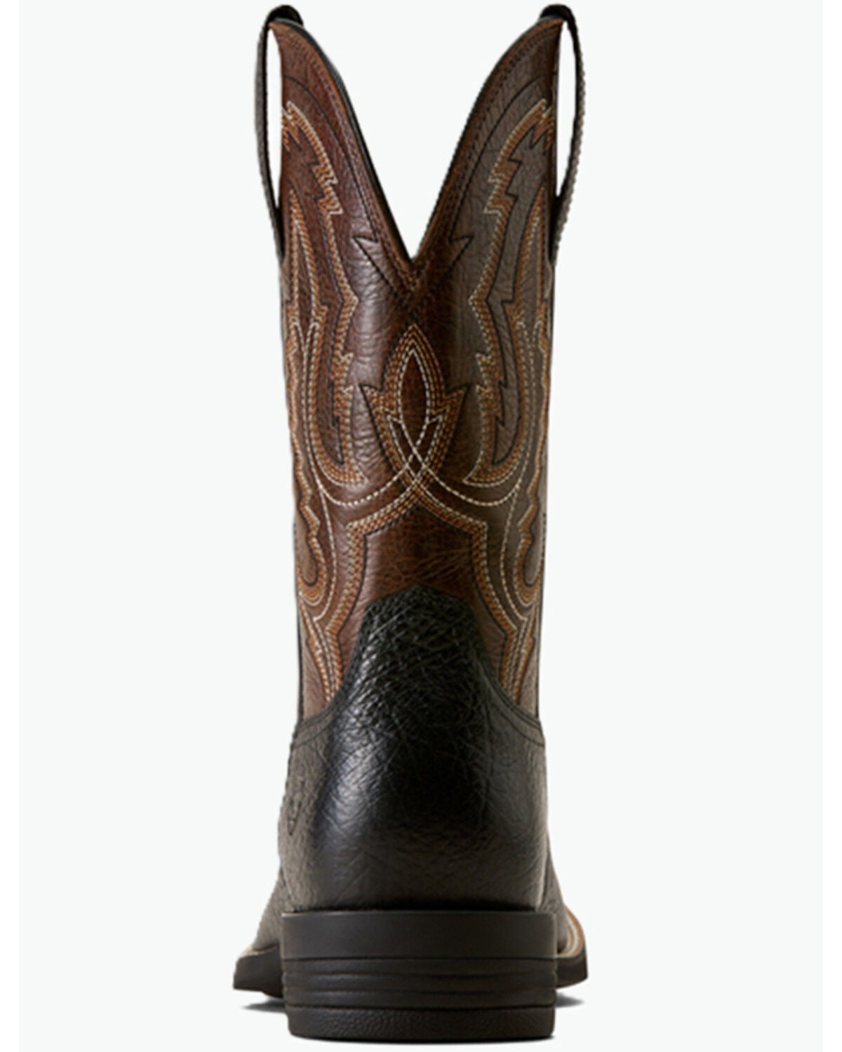 Image #3 - Ariat Men's Steadfast Performance Western Boots - Broad Square Toe, Black, hi-res