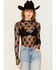 Image #2 - Free People Women's Lady Lux Layering Top, Black, hi-res
