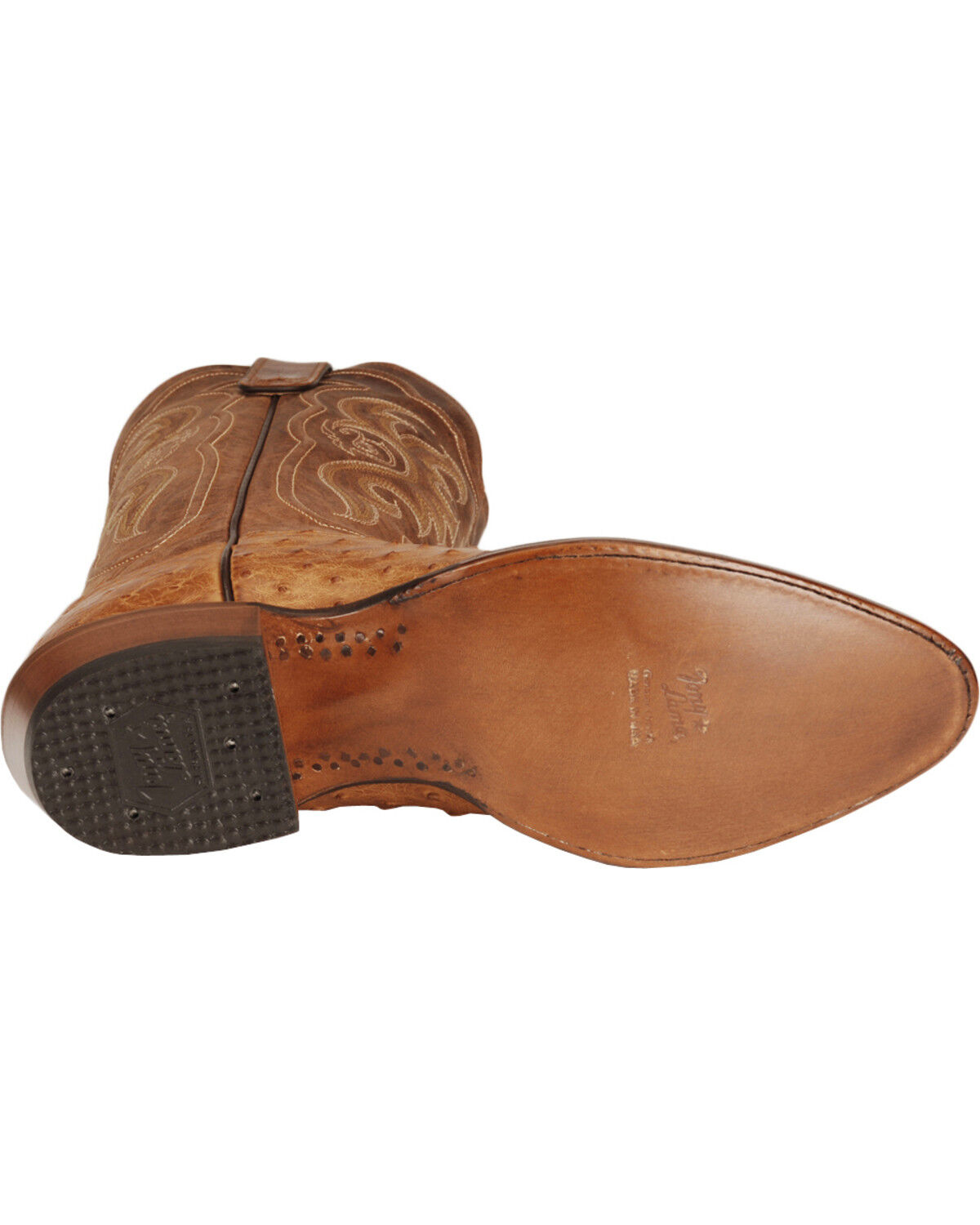 Image #5 - Tony Lama Men's Vintage Full Quill Ostrich Boots - Medium Toe, , hi-res