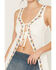 Image #5 - Shyanne Women's Embroidered and Lace Kimono, Cream, hi-res