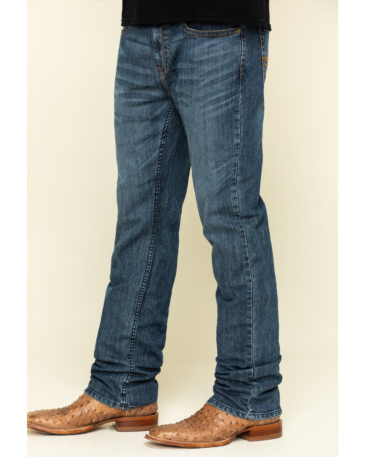 Image #3 - Cody James Men's Equalizer Medium Wash Slim Straight Stretch Denim Jeans, Blue, hi-res
