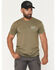 Image #2 - Troll Co Men's Haggler Box Short Sleeve Graphic T-Shirt, Green, hi-res