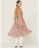 Image #3 - Molly Bracken Women's Floral Tie-Back Midi Dress, , hi-res