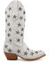 Image #2 - Black Star Women's Marfa Star Inlay Studded Western Boots - Snip Toe, Silver, hi-res