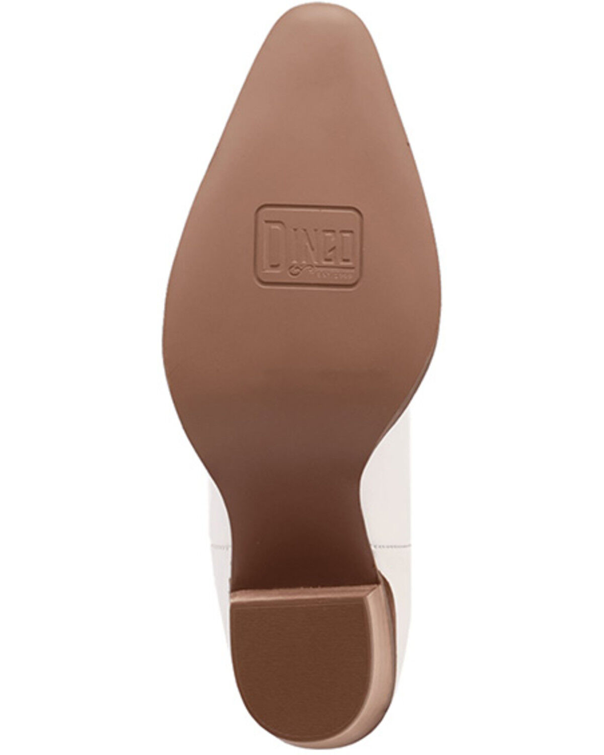 Image #7 - Dingo Women's Hensley Tall Western Boots - Round Toe, White, hi-res