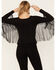 Image #4 - Idyllwind Women's Elsie Kimono Fringe Top, , hi-res