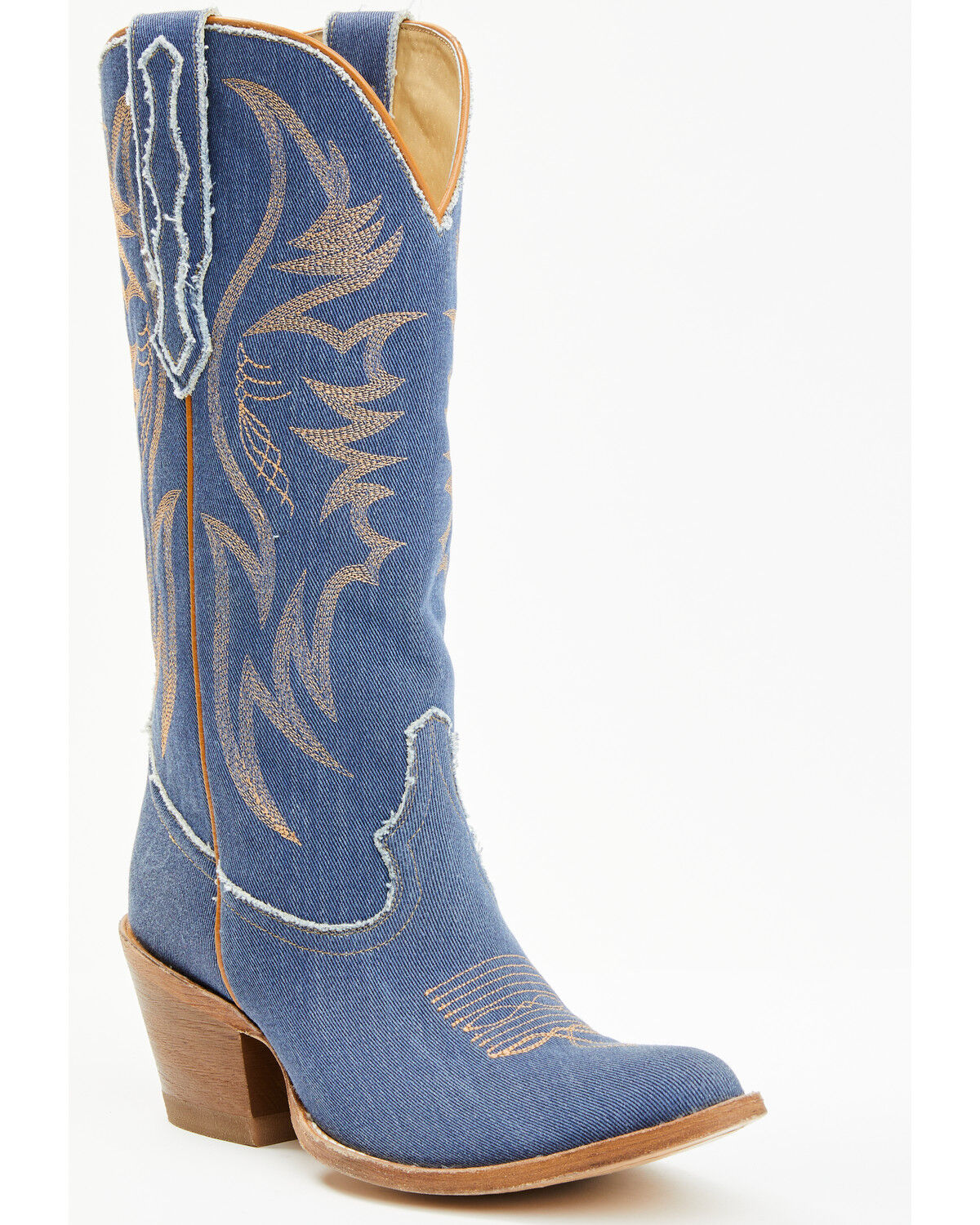 Image #1 - Idyllwind Women's Charmed Life Denim Western Boots - Round Toe, Blue, hi-res