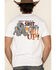 Image #4 - Cowboy Up Men's How 'Bout A Shot Short Sleeve Graphic T-Shirt, White, hi-res
