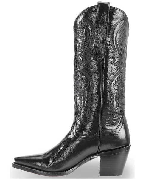 Image #3 - Dan Post Women's Maria Western Boots, Black, hi-res