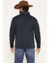 Image #4 - Ariat Men's Caldwell 1/4 Button-Down Pullover, Blue, hi-res