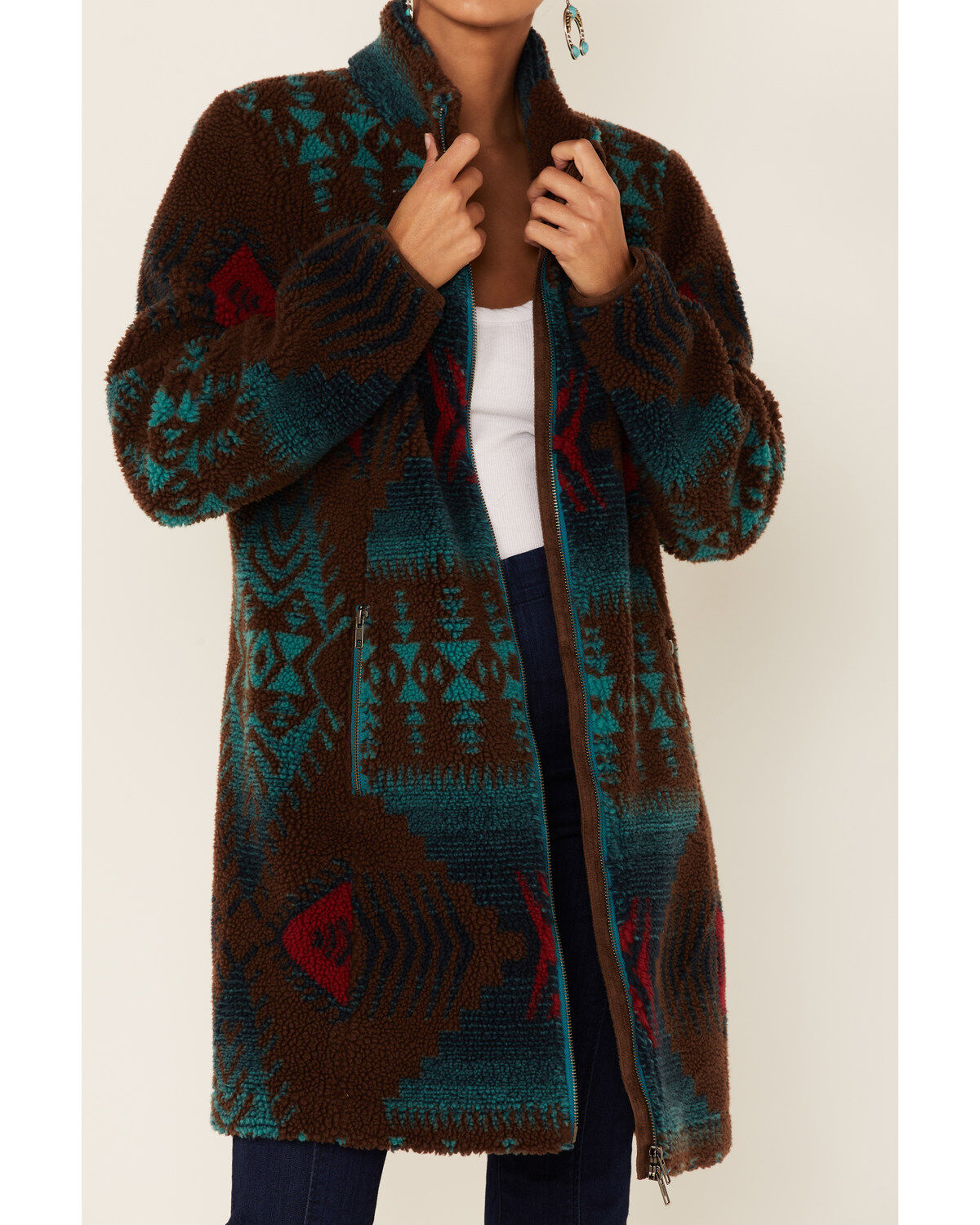 Image #4 - Tasha Polizzi Women's Tyringham Southwestern Print Jacket, , hi-res