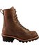 Image #2 - Chippewa Men's Steel Toe 8" Logger Work Boots, Bay Apache, hi-res
