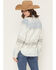 Image #4 - Outback Trading Co Women's Camille Southwestern Print Snap Western Shirt, Light Blue, hi-res