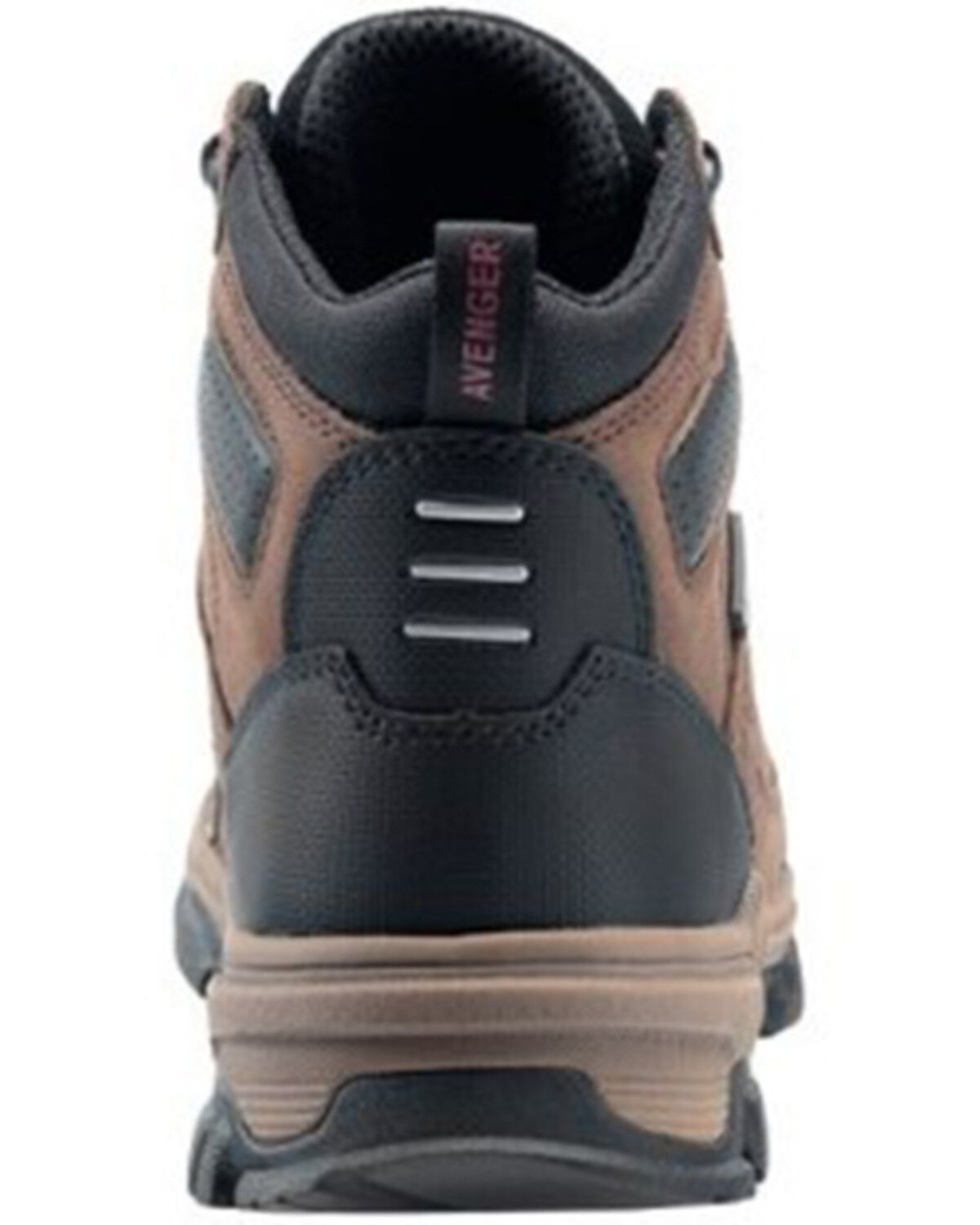 Image #5 - Avenger Men's Ripsaw Mid 6" Lace-Up Waterproof Work Boots - Alloy Toe, Brown, hi-res