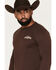 Image #3 - Moonshine Spirit&reg;&nbsp;Men's Moonshine Still Long Sleeve Graphic T-Shirt, Brown, hi-res