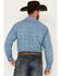 Image #4 - Ariat Men's Gentry Paisley Print Long Sleeve Button-Down Western Shirt , Blue, hi-res