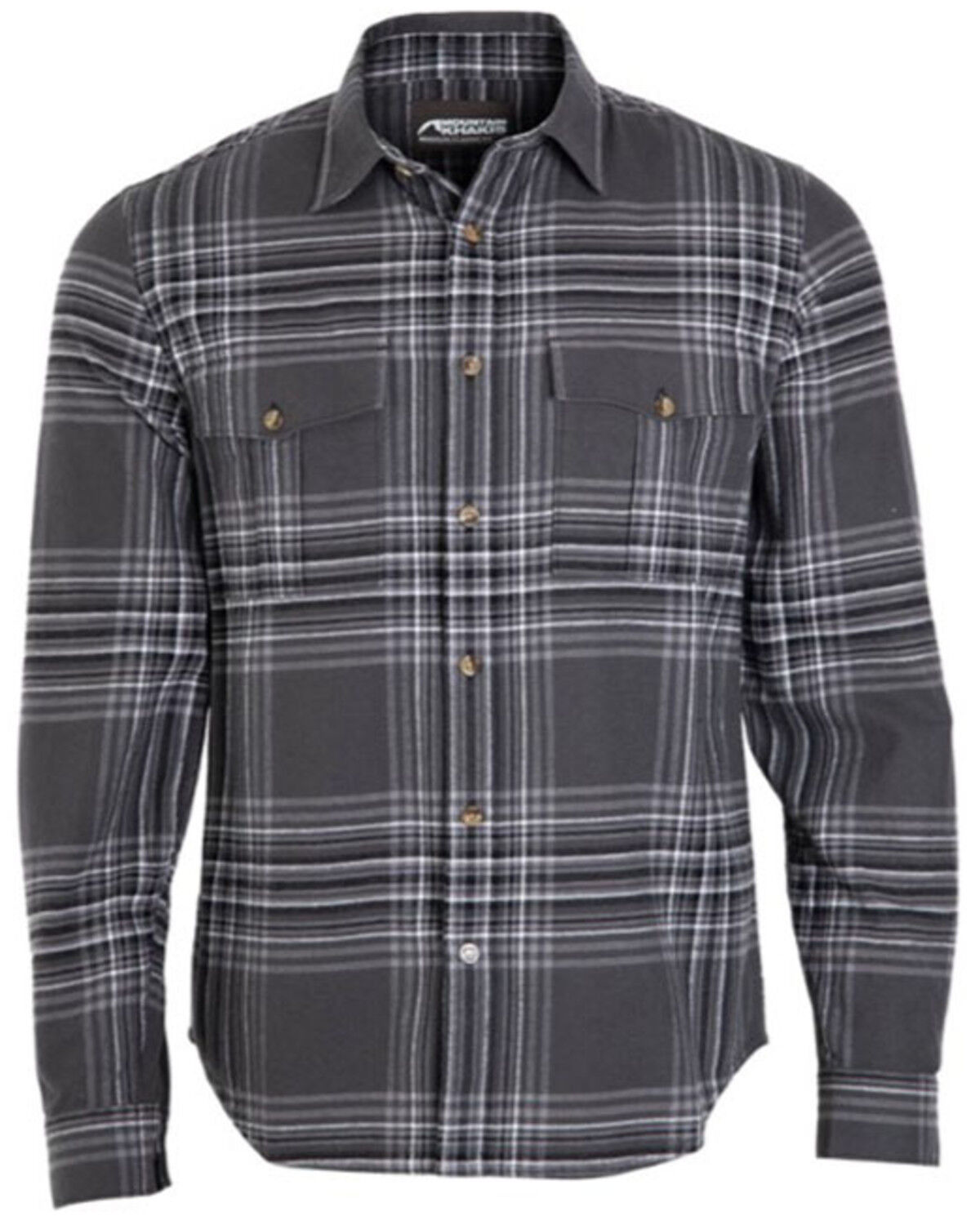 Image #1 - Mountain Khakis Men's Noda Flannel Shirt, Black, hi-res