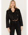 Image #2 - Wrangler X Fender Women's Cropped Moto Jacket, Black, hi-res