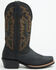 Image #2 - Justin Men's Cowboy Town Performance Western Boots - Square Toe, Black, hi-res