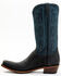 Lucchese Men's Two-Tone Roughout Western Boots - Square Toe, Black, hi-res
