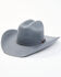 Cody James Men's 5X Self Band Cattleman Fur Blend Western Hat - Granite, Stone, hi-res