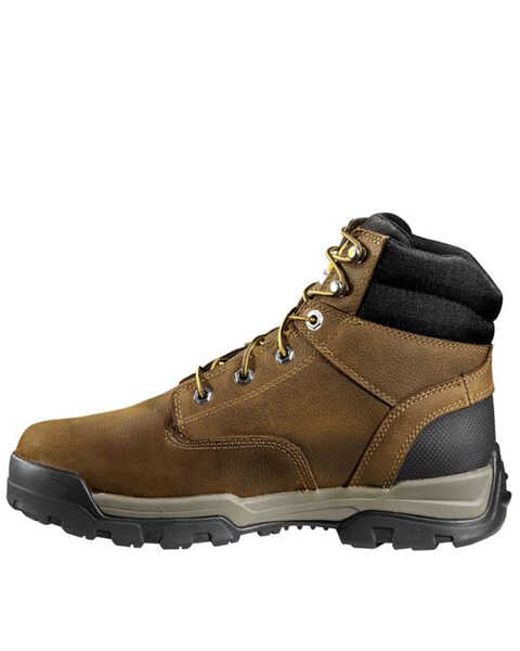 Image #3 - Carhartt Men's Ground Force Waterproof Work Boots - Soft Toe, Brown, hi-res