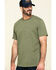Image #3 - Hawx Men's Olive Solid Pocket Short Sleeve Work T-Shirt, , hi-res